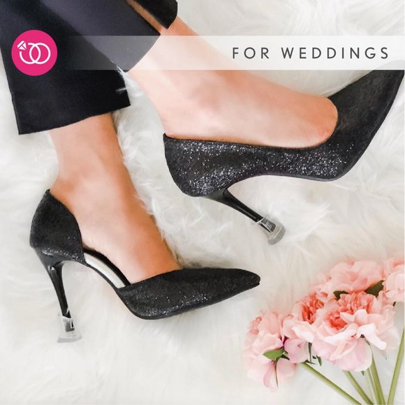 Solemates Narrow Clear Heel Protectors Bundle of 3 - Picture 7 of 9